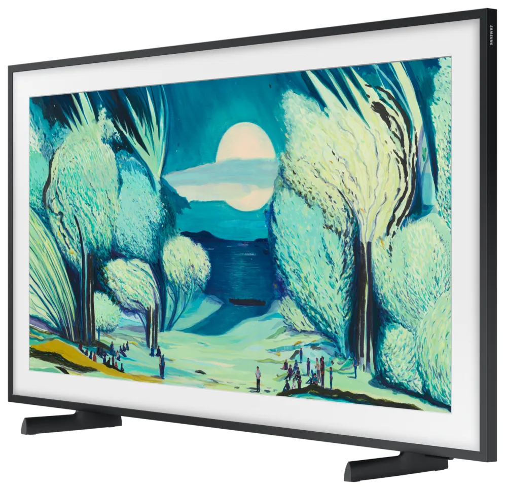 109,2cm/43" (3840x2160) Samsung The Frame QE43LS03FAUXXH 4K QLED 50Hz HDMI USB USB-C LAN WiFi Bluetooth HDR10+ Dolby Atmos Black