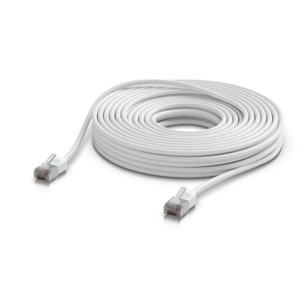 UniFi Premium Patch-Kabel Outdoor, geschirmt, optimiert für 10GbE, weiss