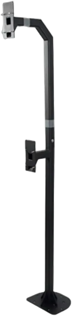 2N Zubehör • IP Force & IP Safety • Doppel-Schwanenhals-Standfuß • 108 cm / 42" • 192 cm / 75"