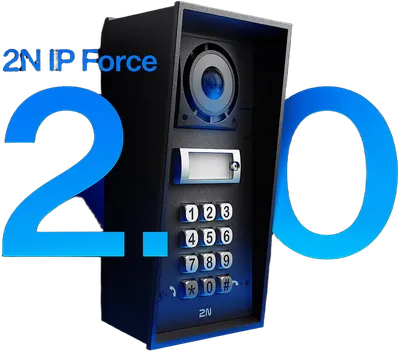 2N Türsprechstellen • IP Force 2.0 • 1 Ruftaste • Tastenfeld • Kamera