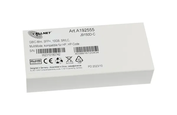 Tecowin Aruba Transceiver, 10G, SFP+, LC SR, compatible