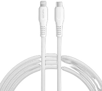 4smarts USB-C auf Lightning Kabel RapidCord PD 30W 1,5m weiß