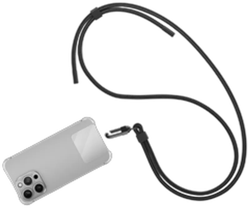 4smarts Universal Necklace PhonoLace, schwarz