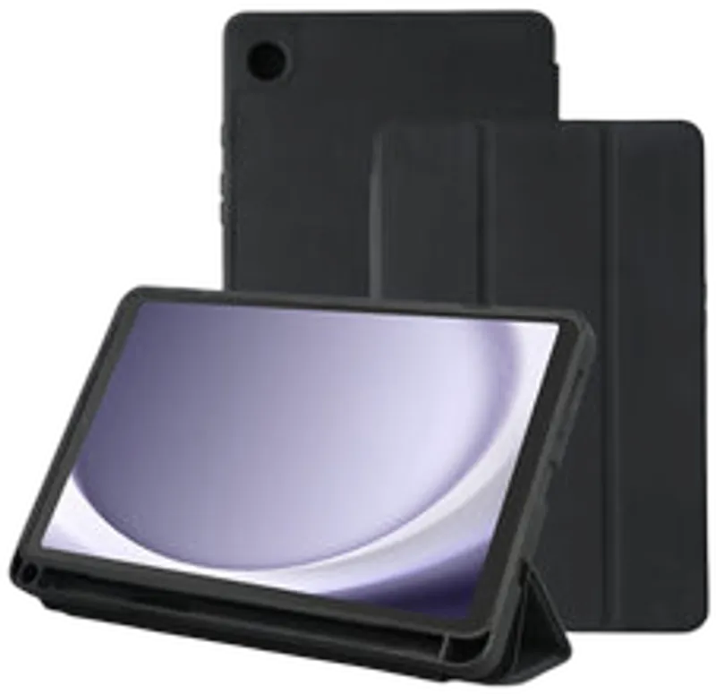 4smarts Folio Case Basic für Samsung Galaxy Tab A11/A9 schwarz