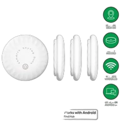 4smarts Standort-Finder SkyTag Duos 4er Set