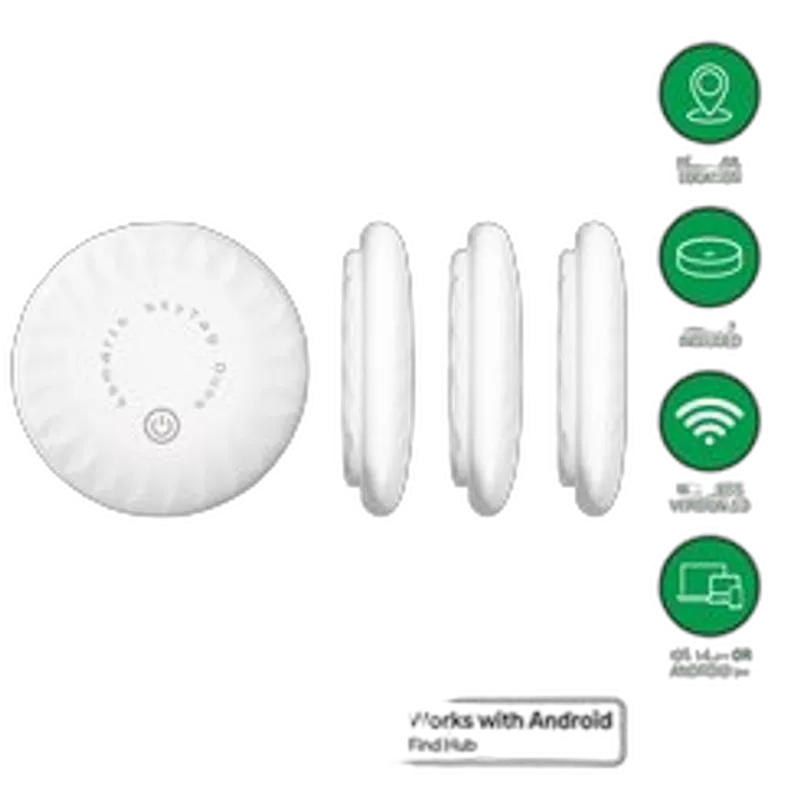 4smarts Standort-Finder SkyTag Duos 4er Set