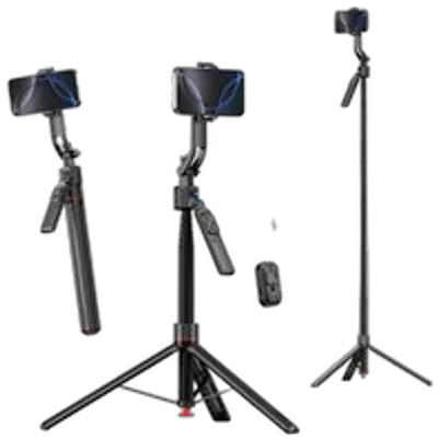 4smarts 360 AI-Stativ mit Gesichtsverfolgung und Fernbedienung