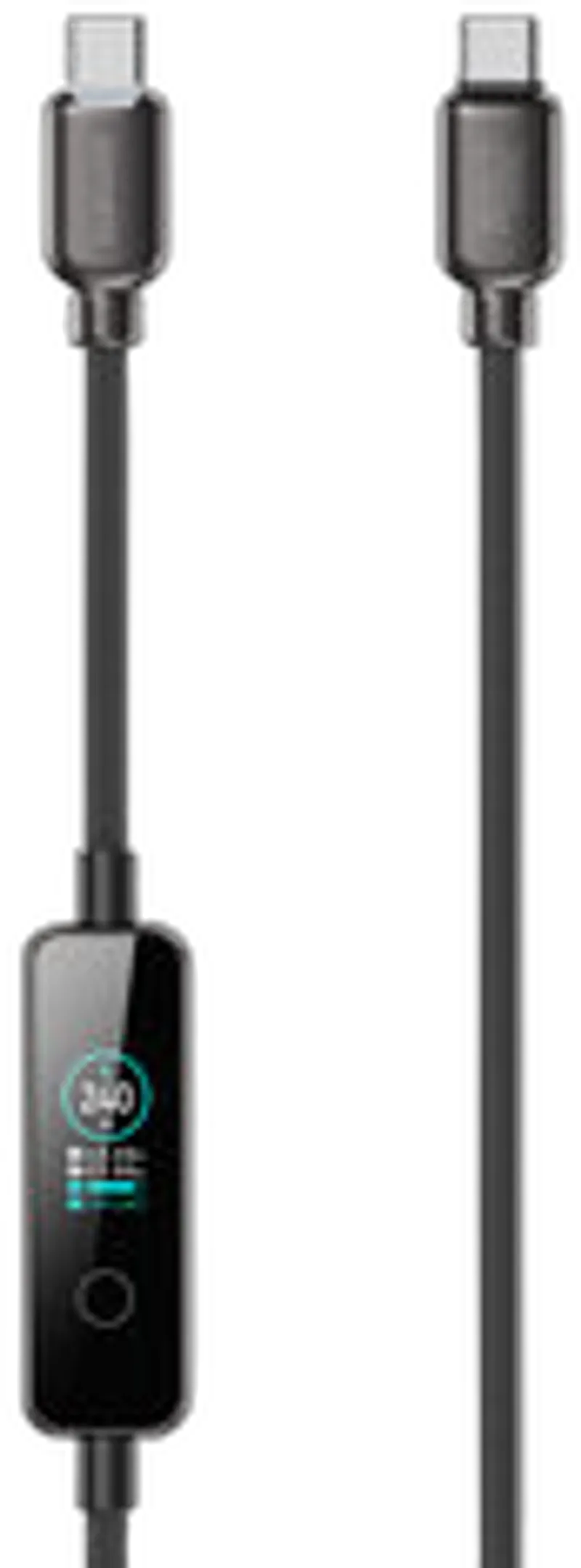 4smarts USB-C Kabel ScreenCord 240W 1,2m, schwarz