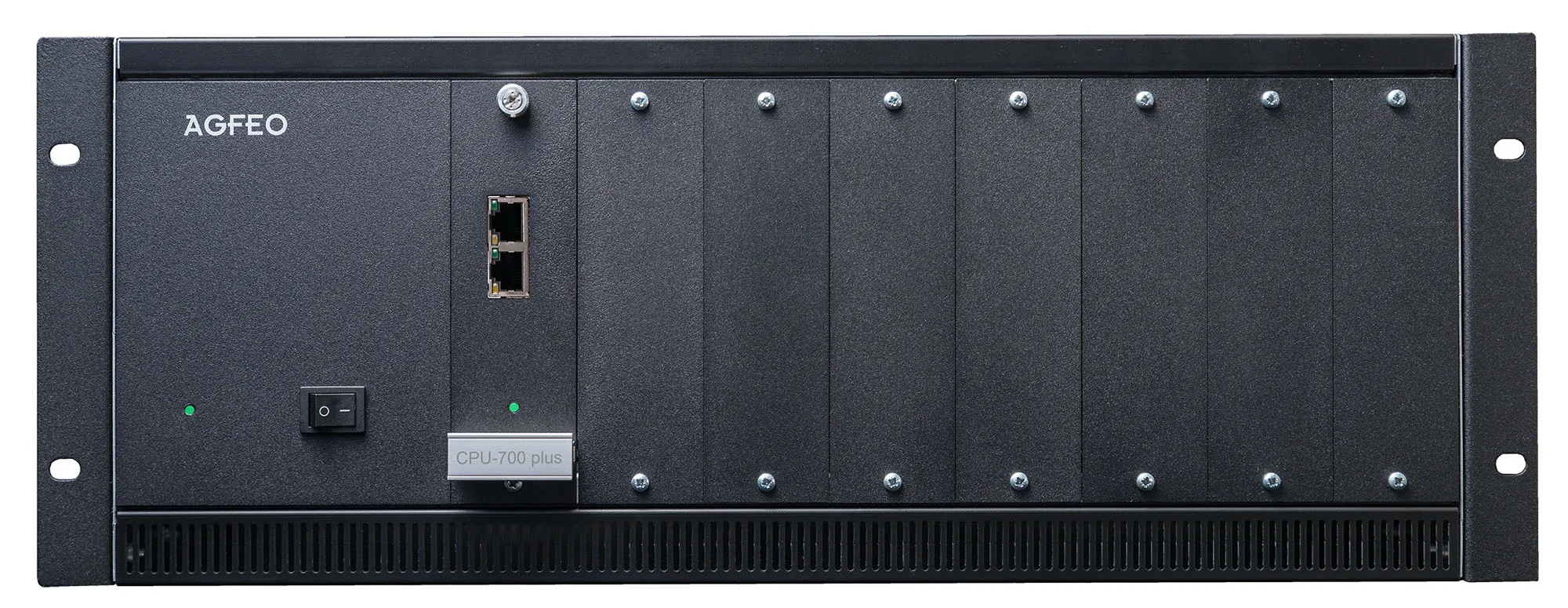 AGFEO Telefonanlage ES770IT plus (19" Gehäuse) AGFEO Telefonanlage ES770IT plus (19" Gehäuse)