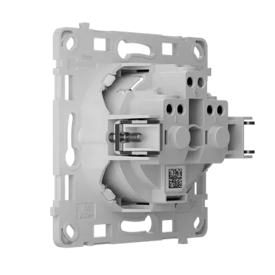 AJAX Automate OutletCore (basic) vertikaler Steckdoseneinsatz Typ F mit Montagerahmen, Klemmen, QR-Code und 16A 250V~ AJAX Automate OutletCore (basic) vertikaler Steckdoseneinsatz Typ F mit Montagerahmen, Klemmen, QR-Code und 16A 250V~