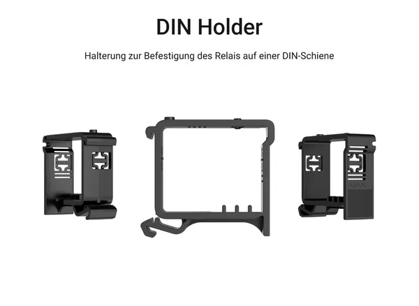 AJAX Automate • DIN Holder • Black