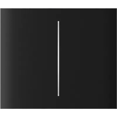 AJAX Automate • CenterButton (2-gang) • Black
