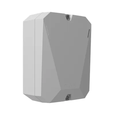 Ajax Systems 93601.263.WH1 kabellose Alarmzentrale weiß mit 2G/3G/LTE und 2 SIM-Karten in mattem Gehäuse mit AJAX-Logo und Ajax Systems 93601.263.WH1 kabellose Alarmzentrale weiß mit 2G/3G/LTE und 2 SIM-Karten in mattem Gehäuse mit AJAX-Logo und