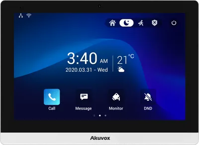 /Akuvox Indoor-Station C319S, Touch Screen, Android, POE, white
