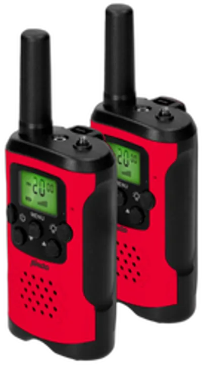 ALECTO FR-115RD Walkie-Talkie-Set, rot/schwarz