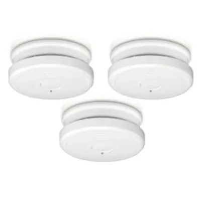 ALECTO SA20 3x, Rauchmelder, 3er-Pack, weiß