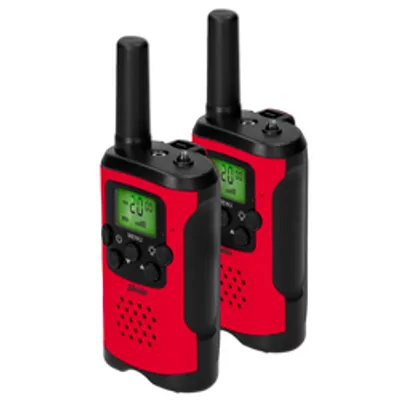 ALECTO FR-115RD Walkie-Talkie-Set, rot/schwarz