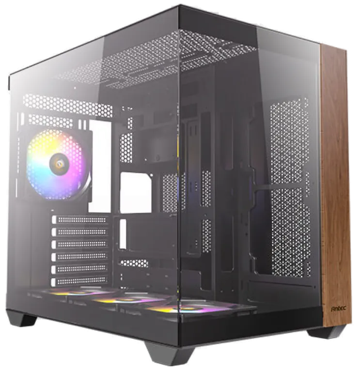 Antec CX800 Midi Tower Negro, Madera