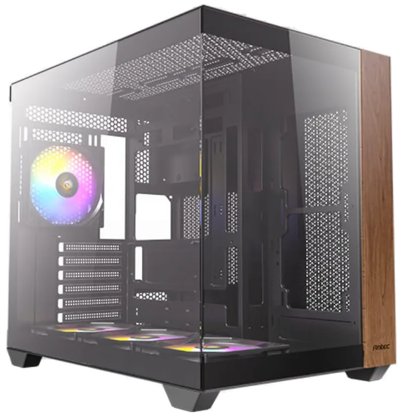 Antec CX800 Midi Tower Negro, Madera