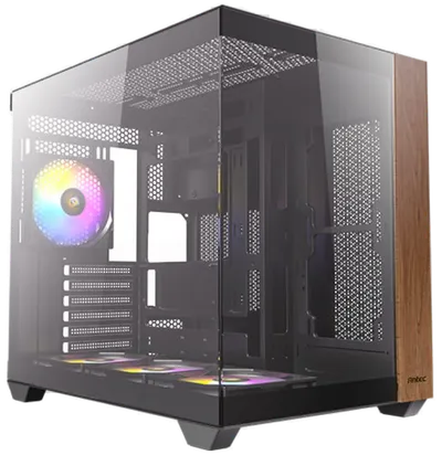Antec CX800 Midi Tower Negro, Madera