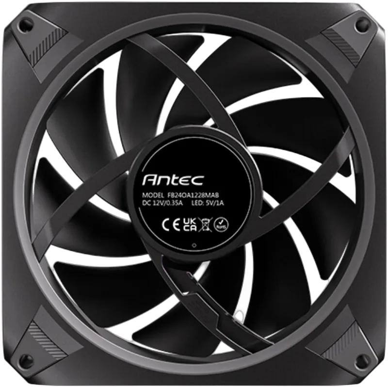 Antec Lüfter 120*120*28 ORBIT 120  ARGB PWM  3Pack        BK retail