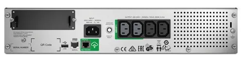 APC USV SMT750RMI2UC   SMARTUPS 750VA/500W LCD RM 2U 230V
