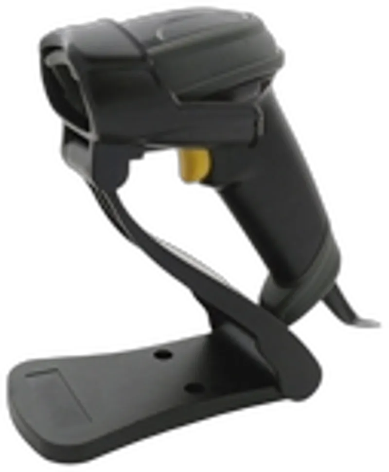 Kasse AS-1320 - (AS1320-U-B) 2D-Barcodescanner mit USB-Anschluss und Standfuß, schwarz