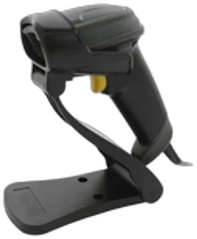 Kasse AS-1320 - (AS1320-U-B) 2D-Barcodescanner mit USB-Anschluss und Standfuß, schwarz