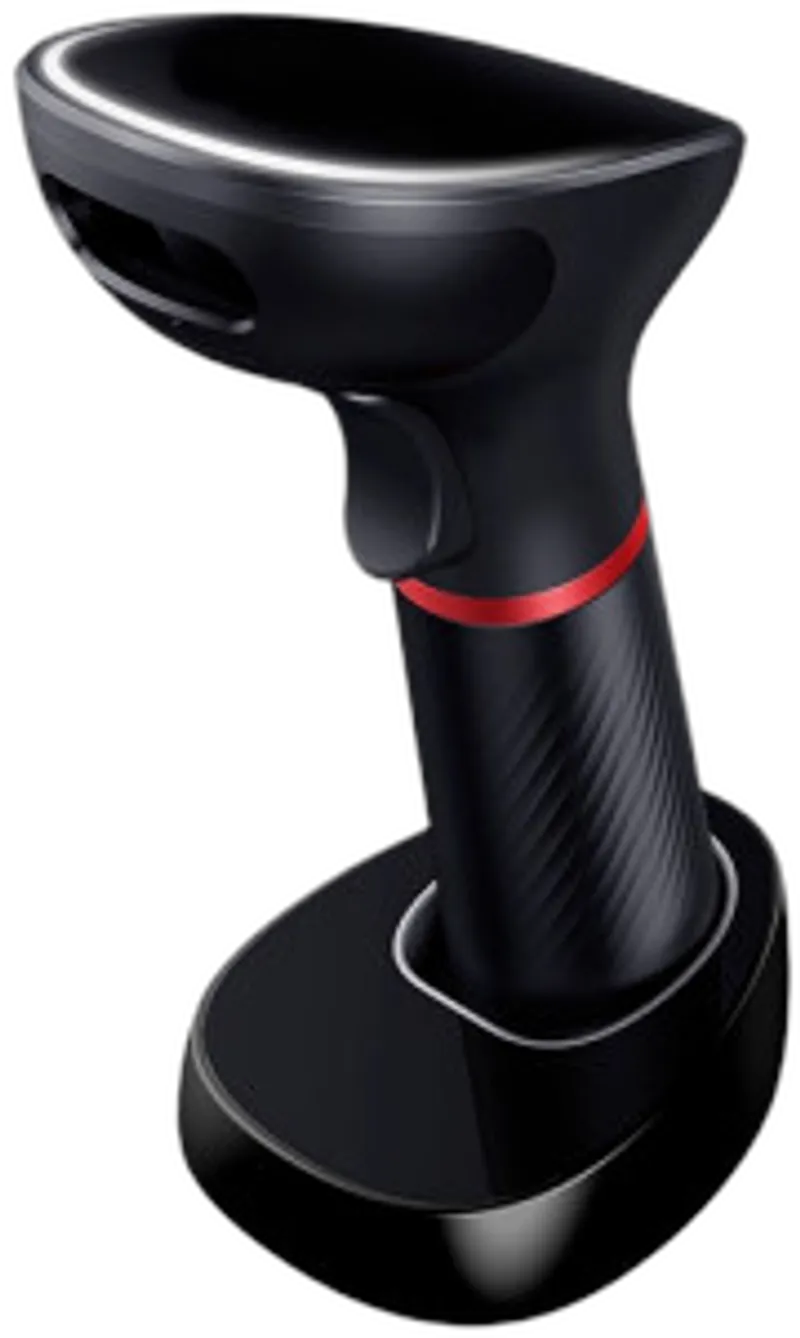 Kasse AS-3350 - Kabelloser 2D-Barcodescanner, Bluetooth, USB-KIT, schwarz