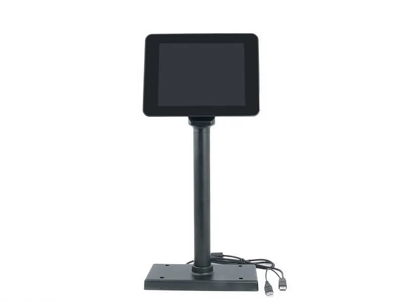 Kasse SD800 - 8" Kassenmonitor, True Flat Display, USB Anschluss, schwarz