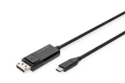 DIGITUS USB Kabel Typ C --> DisplayPort Bidirektional 8K 2m