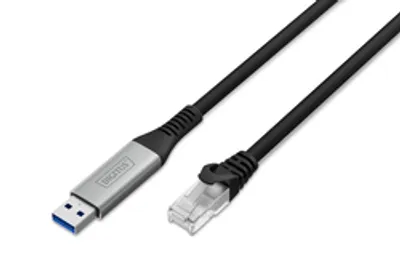DIGITUS USB 3.2.RJ45 Ethernet Kabel 1Gbit/s 15 m