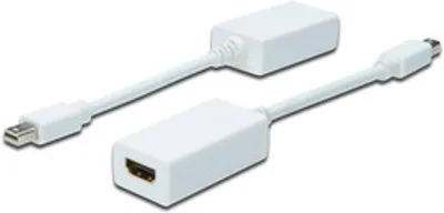 DIGITUS DisplayPortKabel miniDPort -> HDMI/A   St/Bu 0.15m