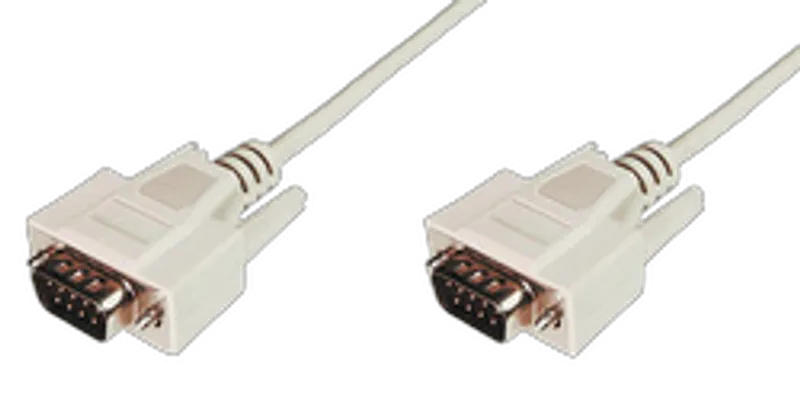DIGITUS Datatransfer Anschlusskabel,D-Sub9/St-D-Sub9/St,3m