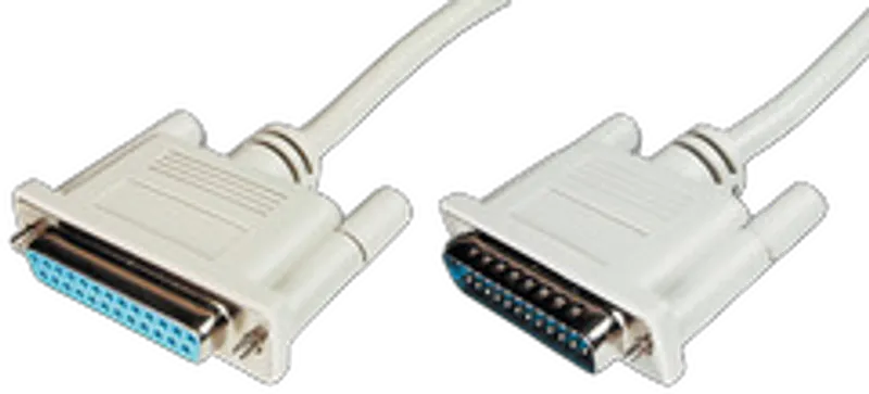 DIGITUS Verlängerungskabel D-Sub25/St > D-Sub25/Bu  5.0m Polybeutel