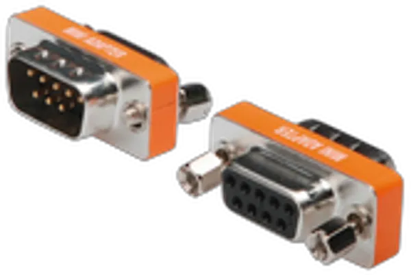 DIGITUS Mini-Null-Modem-Adapter D-Sub9 M/F