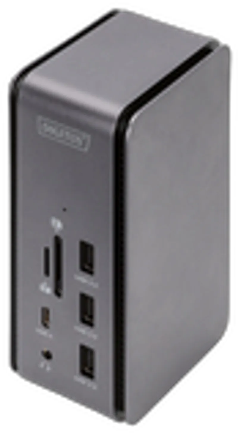 DIGITUS Dockingstation USB-C 14- Port 8K grau