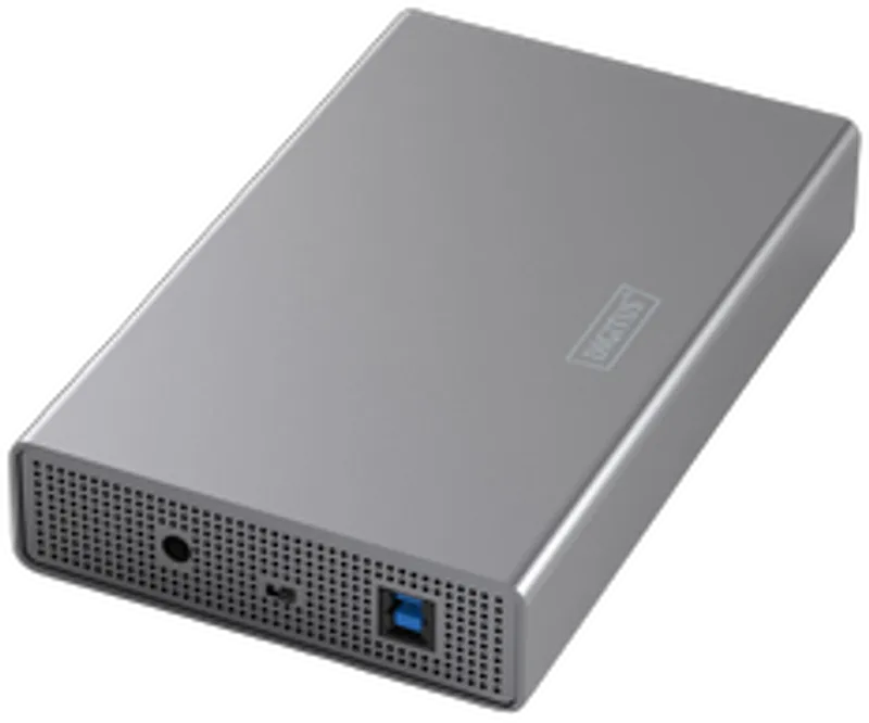 DIGITUS Festplattengehäuse USB3.0 3,5" SATA Aluminium