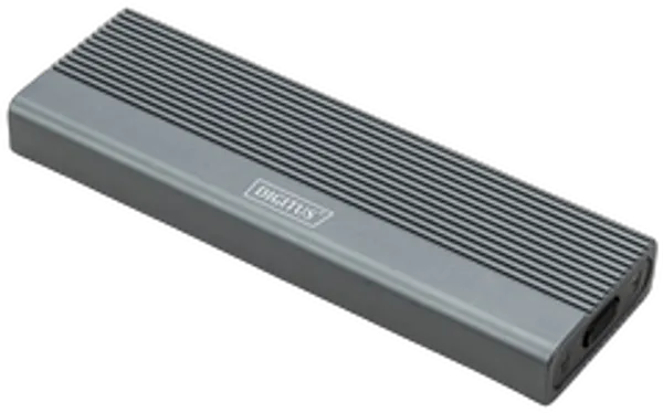 DIGITUS Gehäuse USB 3.1 Gen2 SSD M2 NVMe Alu