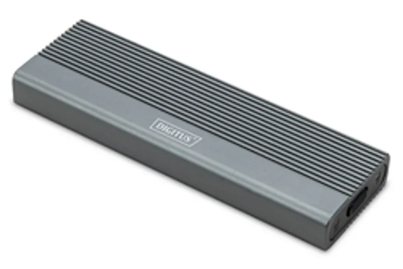 DIGITUS Gehäuse USB 3.1 Gen2 SSD M2 SATAIII Alu