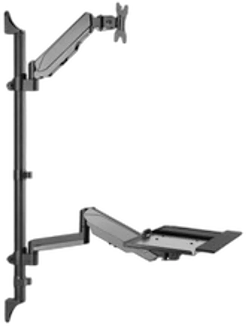 DIGITUS WAH 17-32" 1xTFT/TAS und Maus Sitz/Steh Platz Gasfed