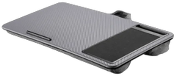 DIGITUS Notebookständer bis 17" Handy-Slot.Mauspad, grau