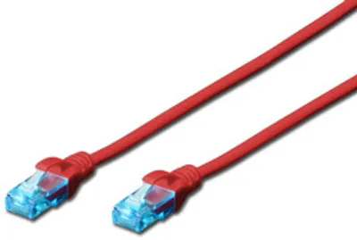 DIGITUS CAT 5e U-UTP Patchk. Cu, PVC AWG 26/7, 10 m, RT