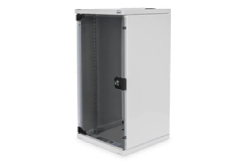 DIGITUS Wandgehäuse 254 mm (10") - 312x300 mm (BxT) 12U grau