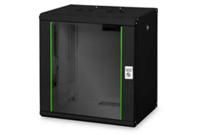 DIGITUS Wandgehäuse     Unique  12HE 643x600x450mm   schwarz