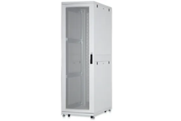 DIGITUS Serverschrank   Unique  42HE 1970x600x1000mm grau (Speditionsversand)