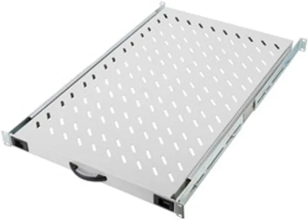 DIGITUS Fachboden 1HE 30x483x720mm bis  65kg grau ausziehbar