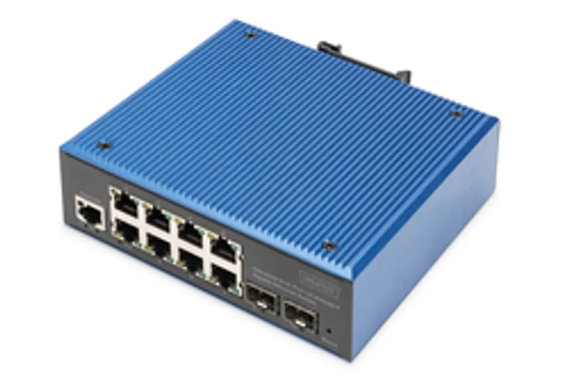 DIGITUS Switch 8+2 -Port L2 managed Gigabit Ethernet  FPC