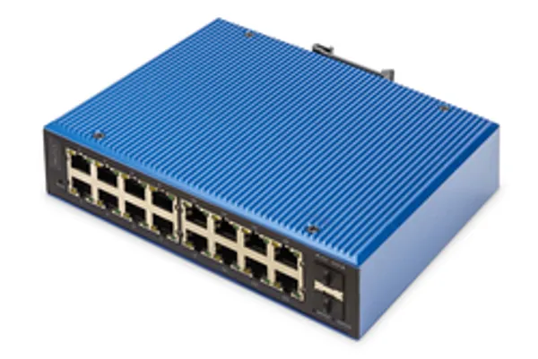 DIGITUS Switch 16+2 -Port L2 managed Gigabit