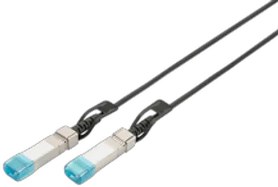 DIGITUS Kabel SFP+ 10G DAC 0.5m schwarz AWG 30 HPE komp.